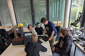 Schülerinnen und Schüler zu Besuch an der Hochschule Pforzheim