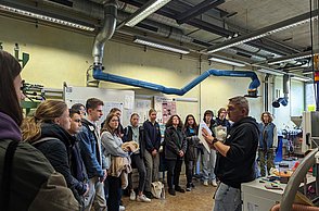 Schülerinnen und Schüler zu Besuch an der Hochschule Pforzheim