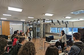 Schülerinnen und Schüler zu Besuch an der Hochschule Pforzheim
