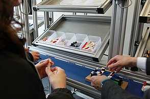 Schülerinnen und Schüler zu Besuch an der Hochschule Pforzheim