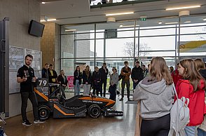 Schülerinnen und Schüler zu Besuch an der Hochschule Pforzheim