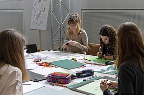 Schülerinnen und Schüler zu Besuch an der Hochschule Pforzheim