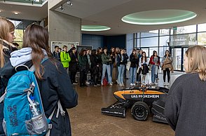Schülerinnen und Schüler zu Besuch an der Hochschule Pforzheim