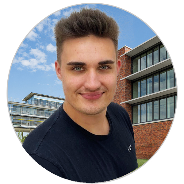 Christian Notter studiert Maschinenbau/ Produktentwicklung
