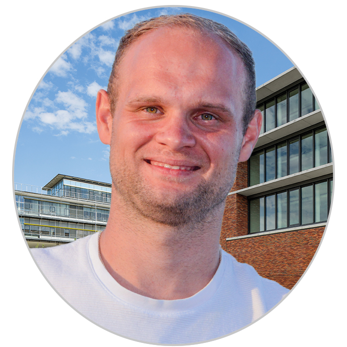 Alexander Choroschawzew studiert Mechatronik