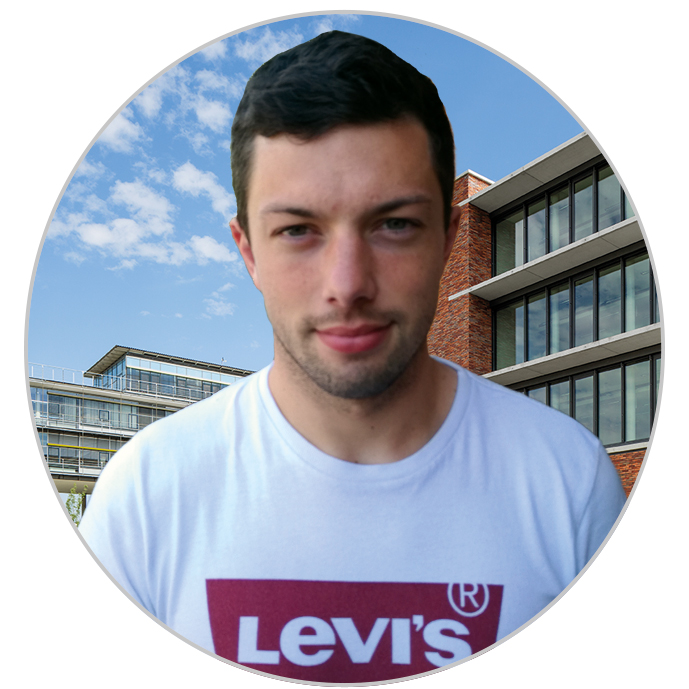 Lucas Roller studiert Maschinenbau/ Produktionstechnik und -management