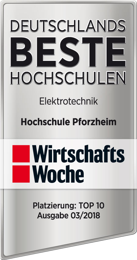 WiWo Ranking - Beste Hochschule - Hochschule Pforzheim - Elektrotechnik