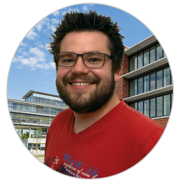 Patrick Hanner studiert Elektrotechnik/ Informationstechnik