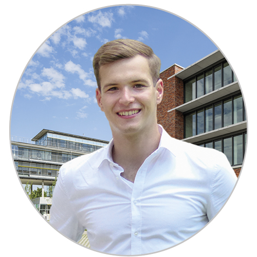 Sebastian Peters studiert Wirtschaftsingenieurwesen/ International Management