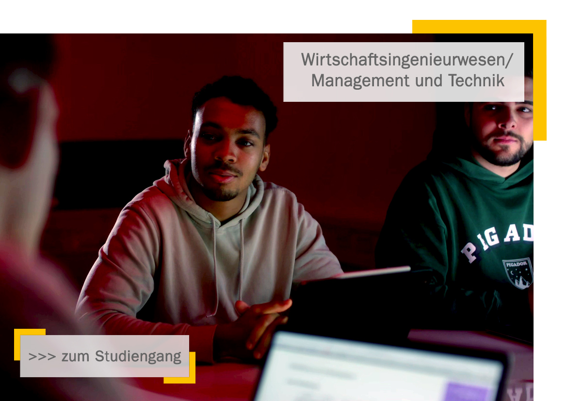 Wirtschaftsingenieurwesen / Management und Technik - Bachelor of Science