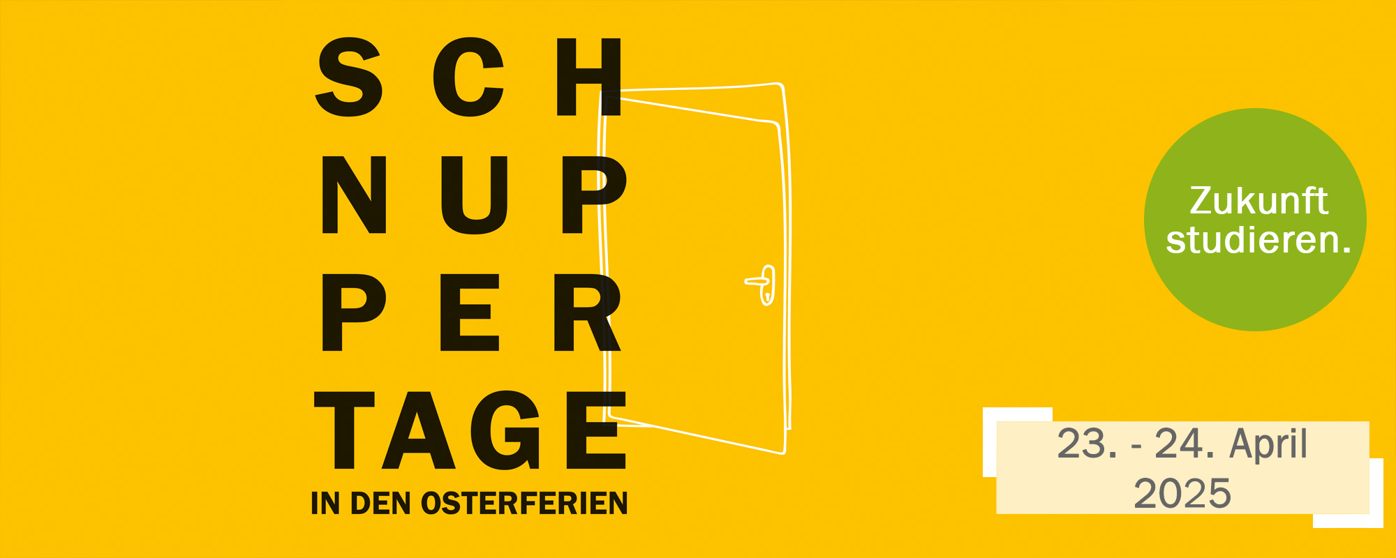Schnuppertage in den Osterferien 2023 vom 12.-14. April. Jetzt anmelden.
