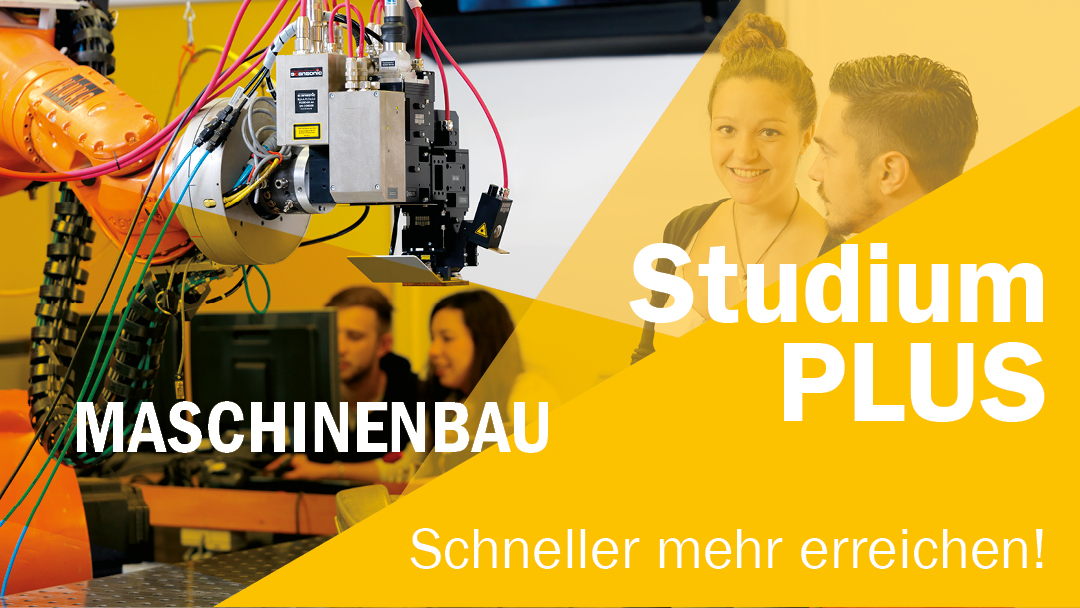 Informationen zum Angebot StudiumPLUS Maschinenbau
